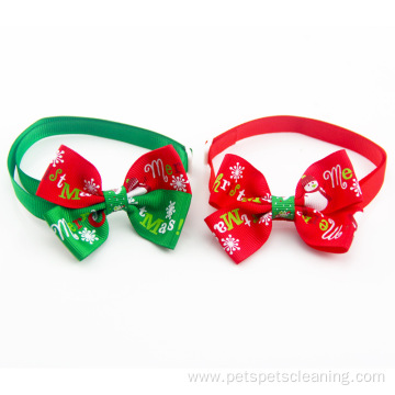 Aed And Green Christmas Series Hair Pet Accessories